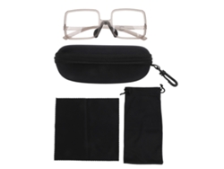 Gafas De Billar Tr90 Con Soporte Nasal Ajustable, Visión Amplia, Ligeras Para Deportes De Billar, Compatibles Con Miopía, Gris Claro.