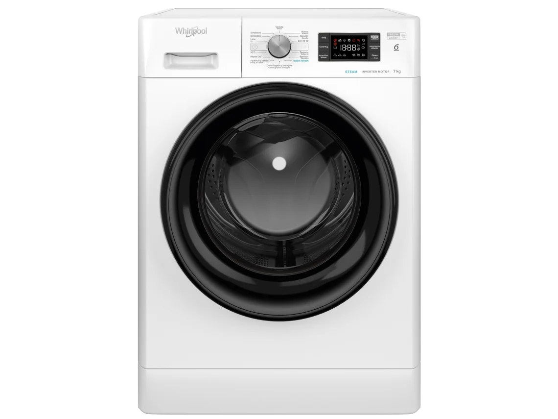 Lavadora WHIRLPOOL FFB 7469 BV PT (7 kg - 1400 RPM - Blanco)