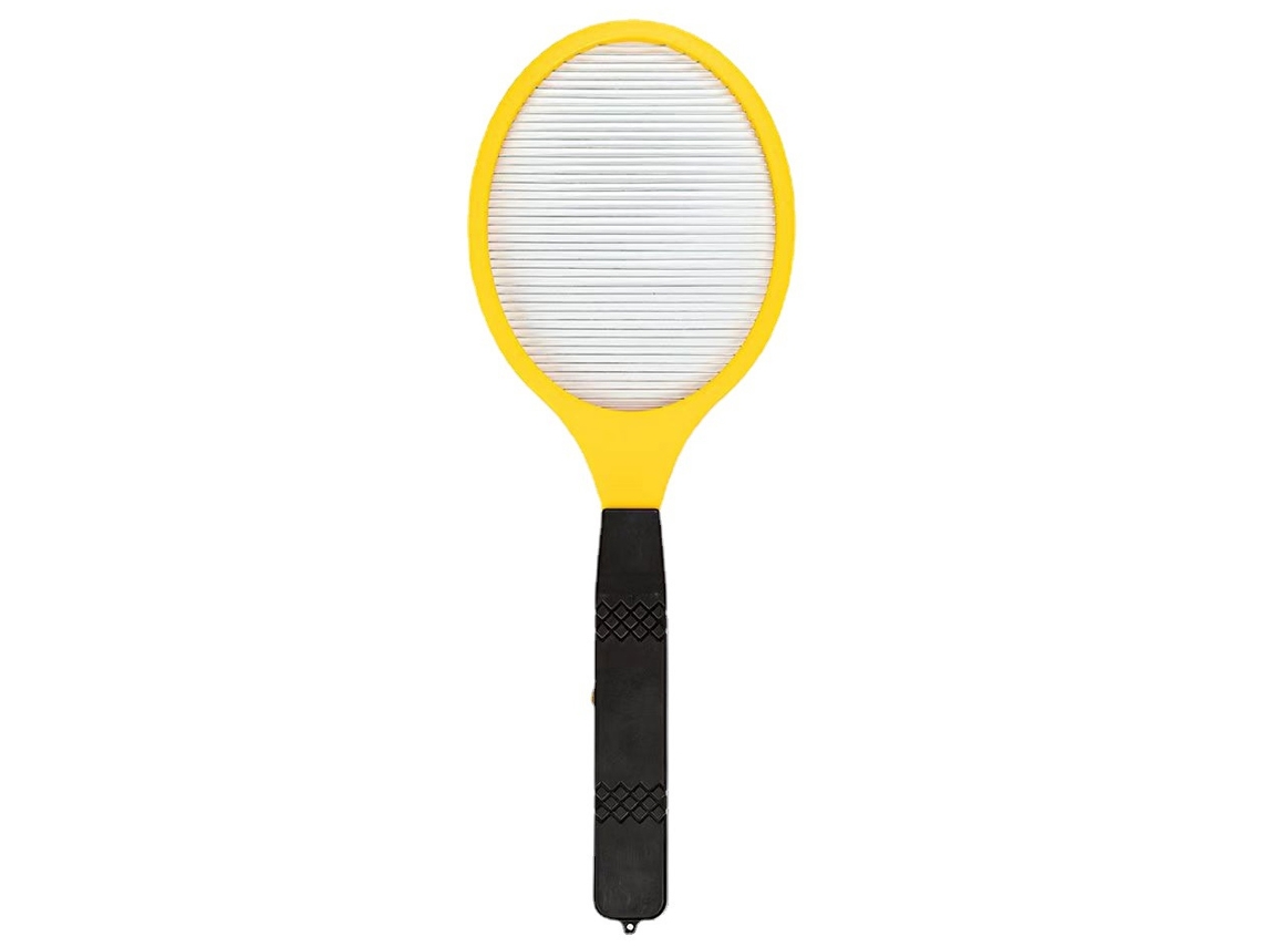 HYMNORA Raqueta matainsectos, eliminación instantánea de insectos para uso en interiores y exteriores, diseño compacto de talla única, recargable por USB para