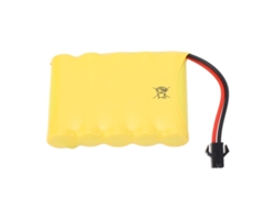 Batería Recargable De Litio 6.0v 700mah Con Enchufe Sm 2p Ligera Y Segura Para Coches Rc