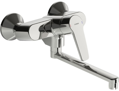 HANSA HANSAPOLO Mezclador de cocina, Thermo Cool, 284mm de proyección, 51622193,