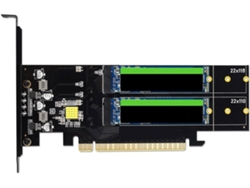 Tarjeta De Expansión Nvme Pcie4 Que Permite Raid 0 Con Cuatro Ranuras Y Gestión Térmica Raid.
