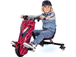 Triciclo Eléctrico De Drift Para Niños, Patinete De Drift, Hasta 15 Km/h, Velocidad Regulable, Bocina, Ruedas De Drift Led De 360°
