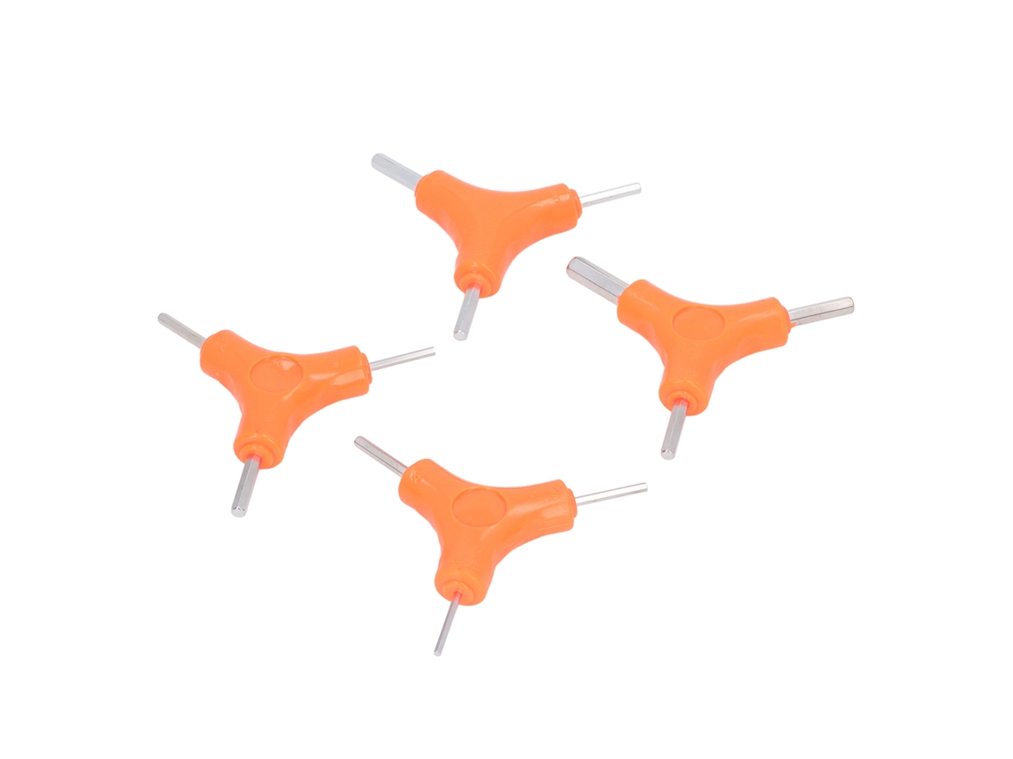 Llaves Hexagonales En Y De 3 Vías, Herramienta Portátil Y Práctica Para El Mantenimiento De Bicicletas Y Ciclismo, 40cr, 205 G