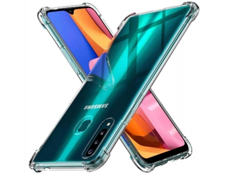 Carcasa Samsung Galaxy A20s TUMUNDOSMARTPHONE Antigolpes Transparente