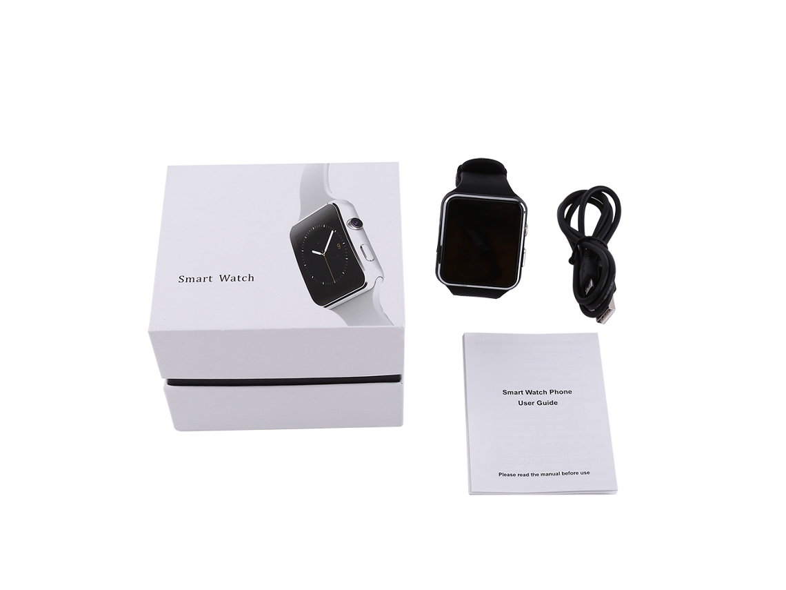 Reloj Deportivo Inteligente Con Bluetooth Pulsera De Fitness Negro Versión Sudeste Asiático