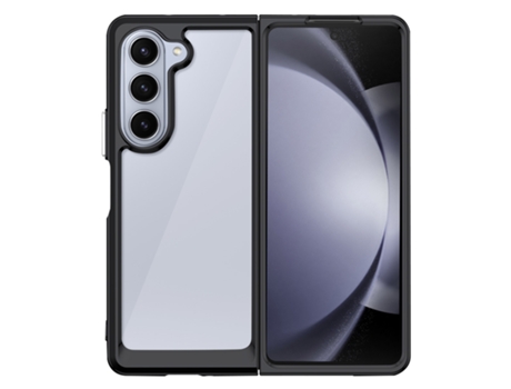 Funda para Samsung Galaxy Z Fold 5 AVIZAR Silicona Negro