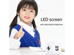 Temporizador Cube Rotativo Com Led E Vibração Para Cozinha E Estudo