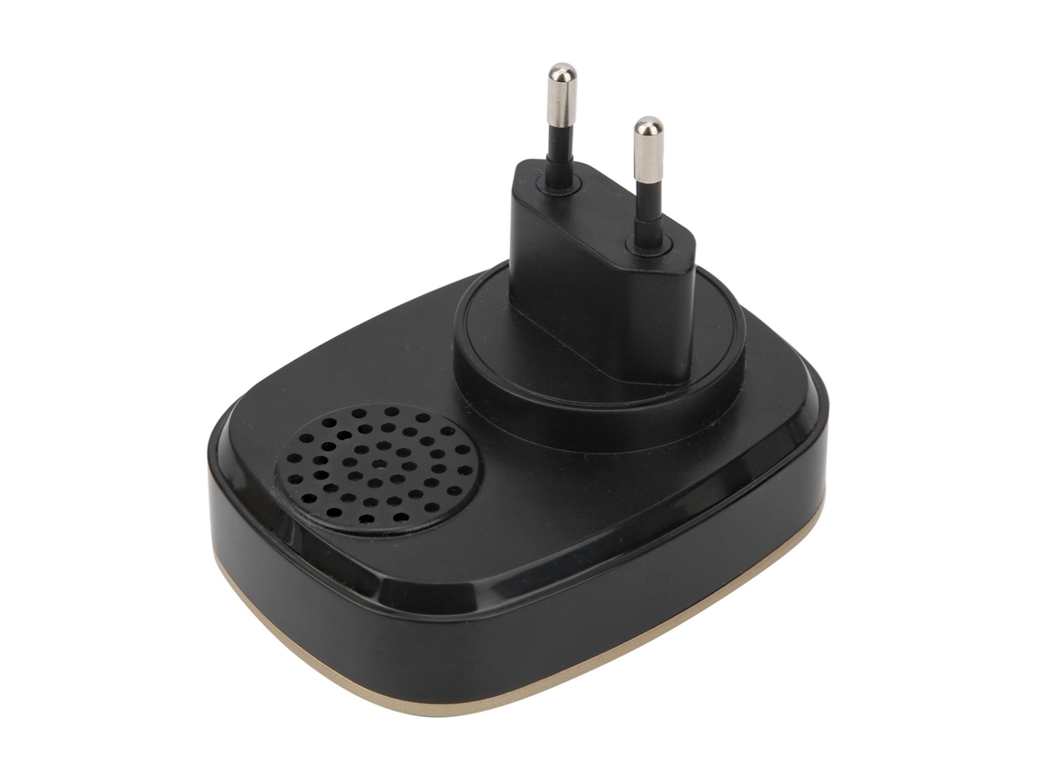 Timbre De Puerta Inalámbrico Impermeable Control Remoto Volumen Ajustable 4 Niveles 85‑26v
