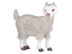 Mali estátua de Ovelha Simulada Brinquedo Modelo Animal Coleção Decoração Pasto Fofo 3+