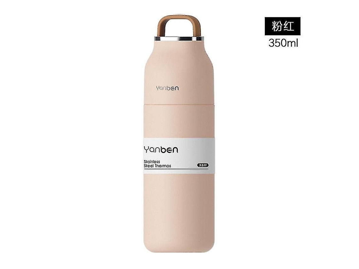 Termo portátil de acero inoxidable de 350 ml, termo al vacío, taza térmica, botella de agua térmica de 12 horas Ly Ebike