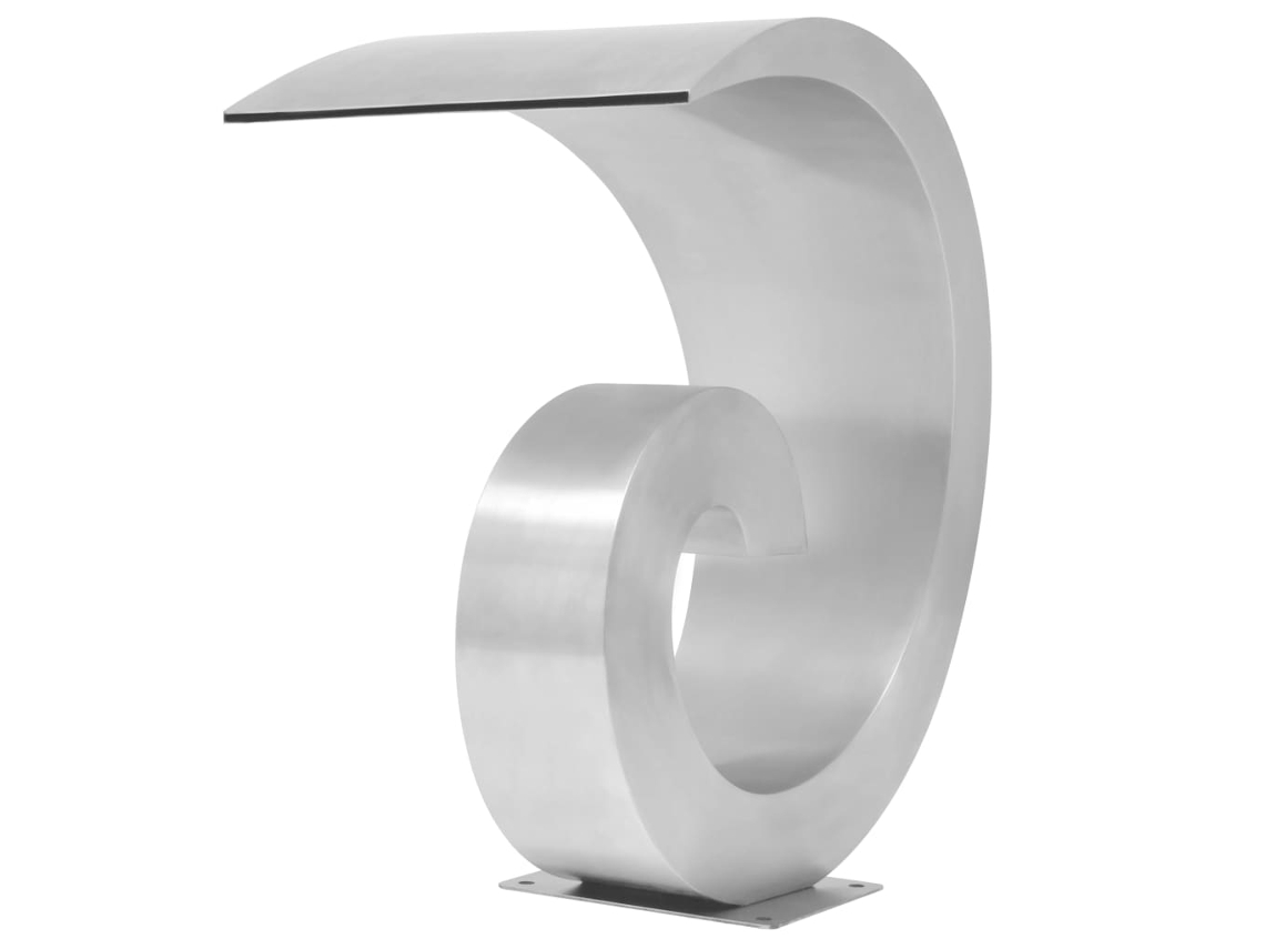 Fuente de piscina VIDAXL Plateado Acero inoxidable (50x30x53 cm)