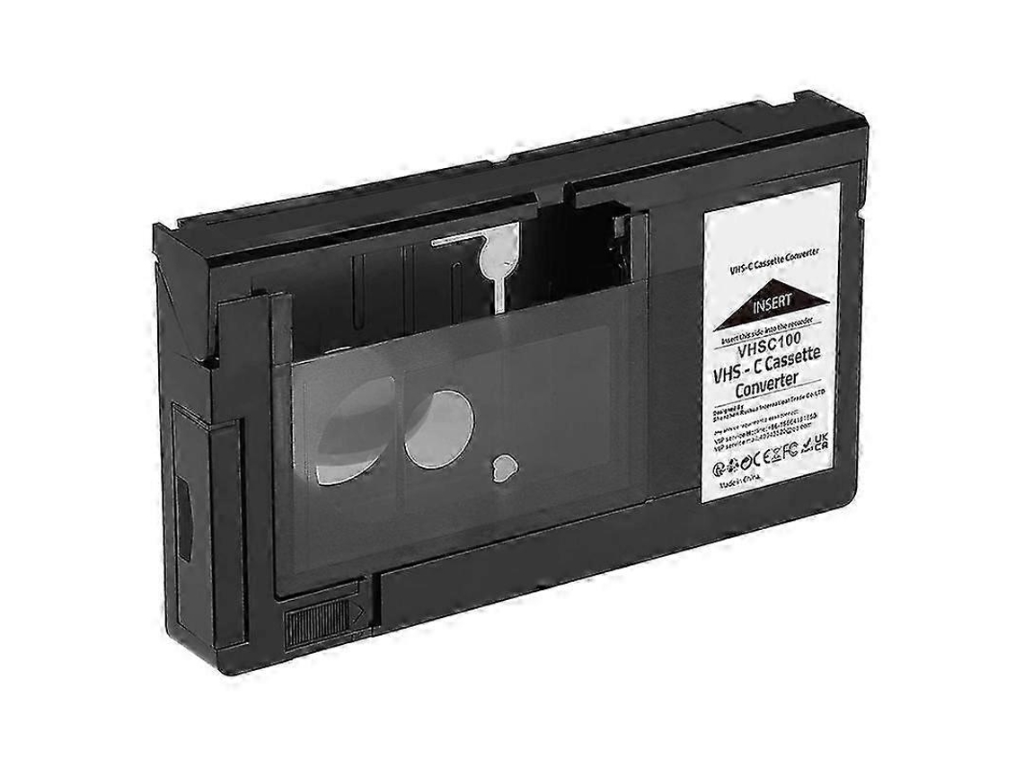 Adaptador C para videocámaras SVHS C. Adaptador de casete motorizado. No apto para 8 mm/minidv/hi8. Hengjian.