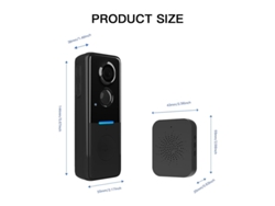Videoportero Inteligente Tuya Hd Con Detección De Movimiento Pir, Audio Bidireccional, Visión
