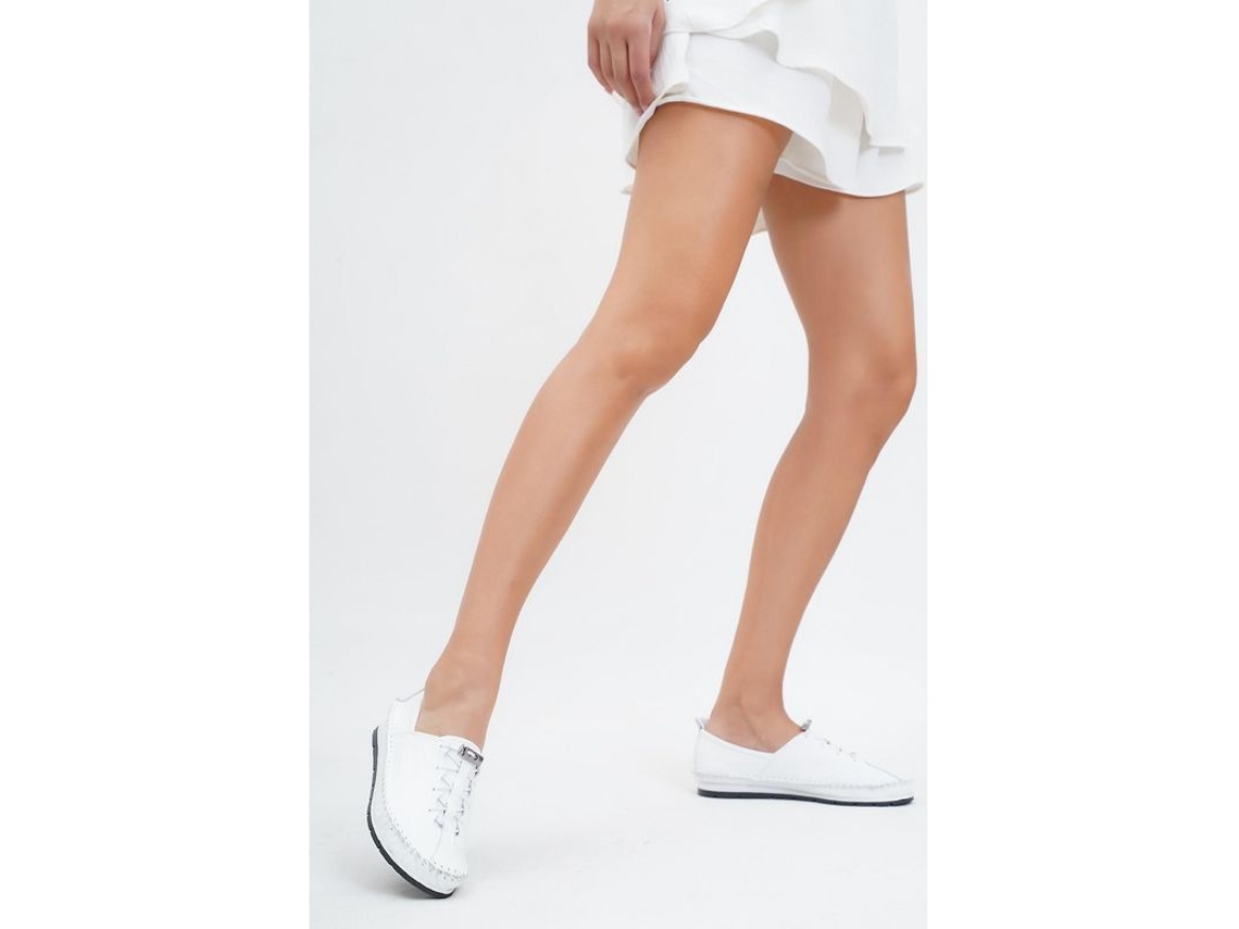 Zapatos Planos De Cuero Genuino Marrón Para Mujer, Ideales Para Uso Casual. Zapatos De Moda Para Mujer.