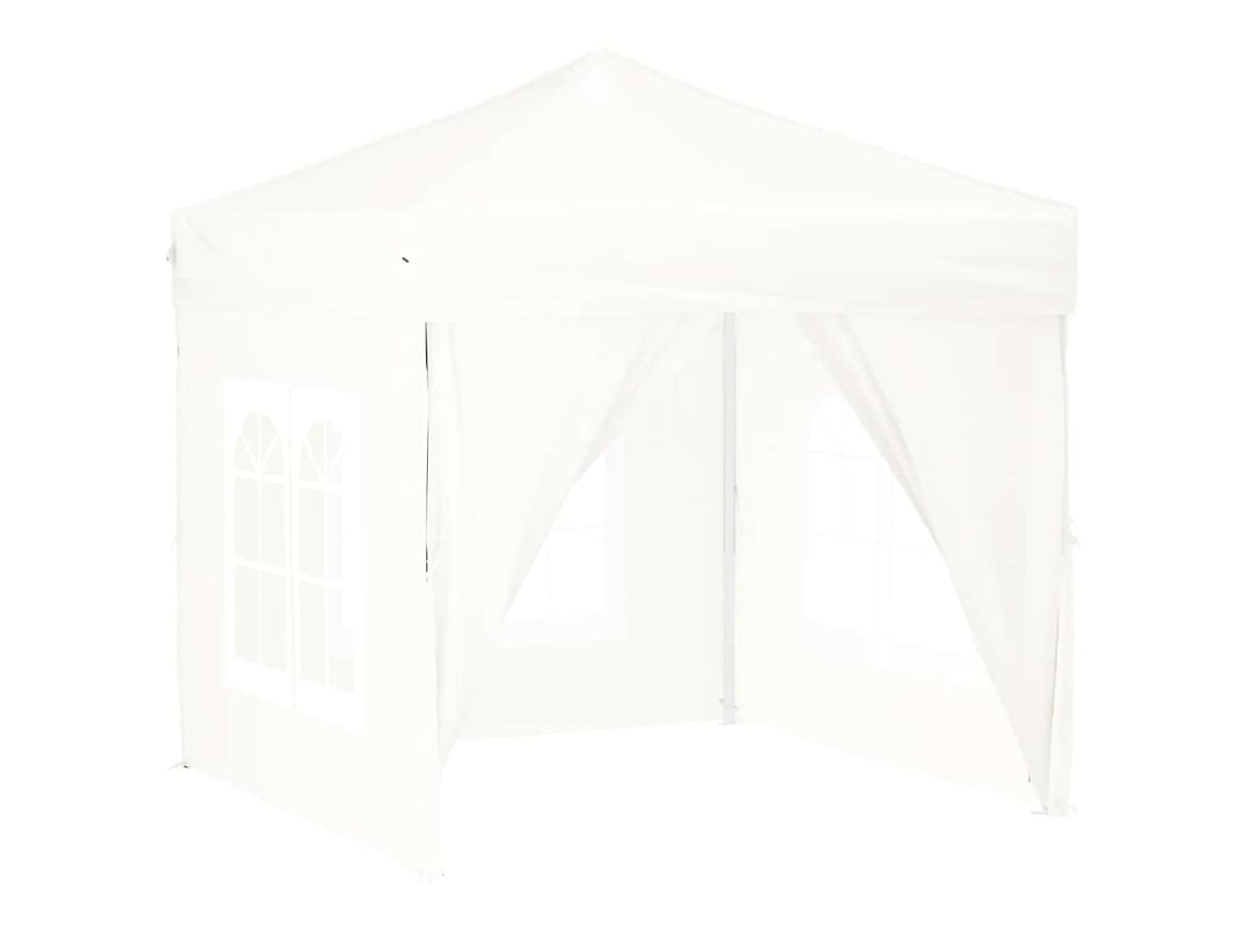 Carpa de fiesta VIDAXL Blanco Tela (2x2 m)