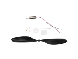Motor Sin Núcleo De Alta Velocidad Con Caja De Engranajes Y Hélice Para Avión Controlado Por Radio Juguete716 Accesorio Rc