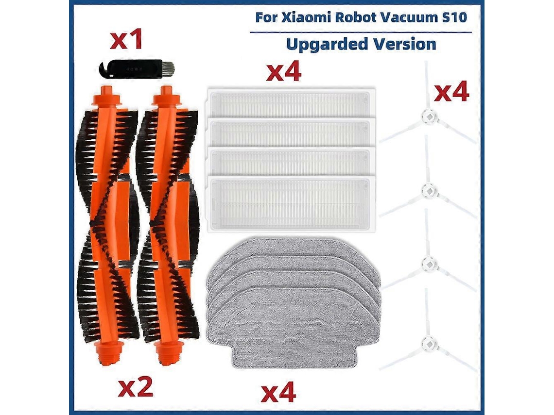 Compatible With For Robot Vacuum Cleaner S10 S12 T12 B106gl Accessories Accessories Main Side Brush