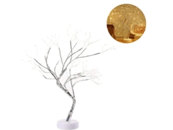 NEVEANCE Lámpara de árbol inspirada en bonsái, diseño elegante, 108 LED de luz suave, alimentación USB para una decoración versátil del hogar.