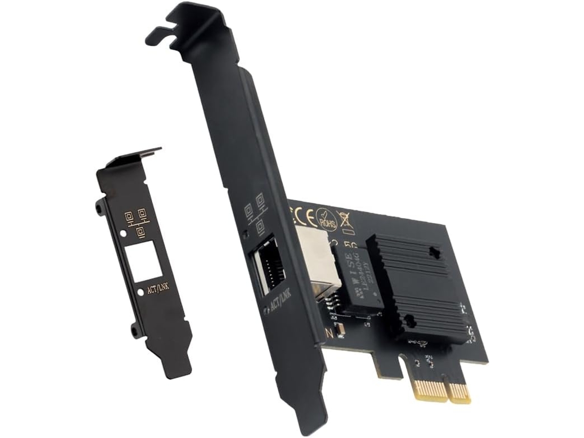 Tarjeta De Red Rj45 I226 De 2500 Mbps, Gigabit Ethernet De 2,5 G, Doble Puerto 100/1000 Para Ordenador