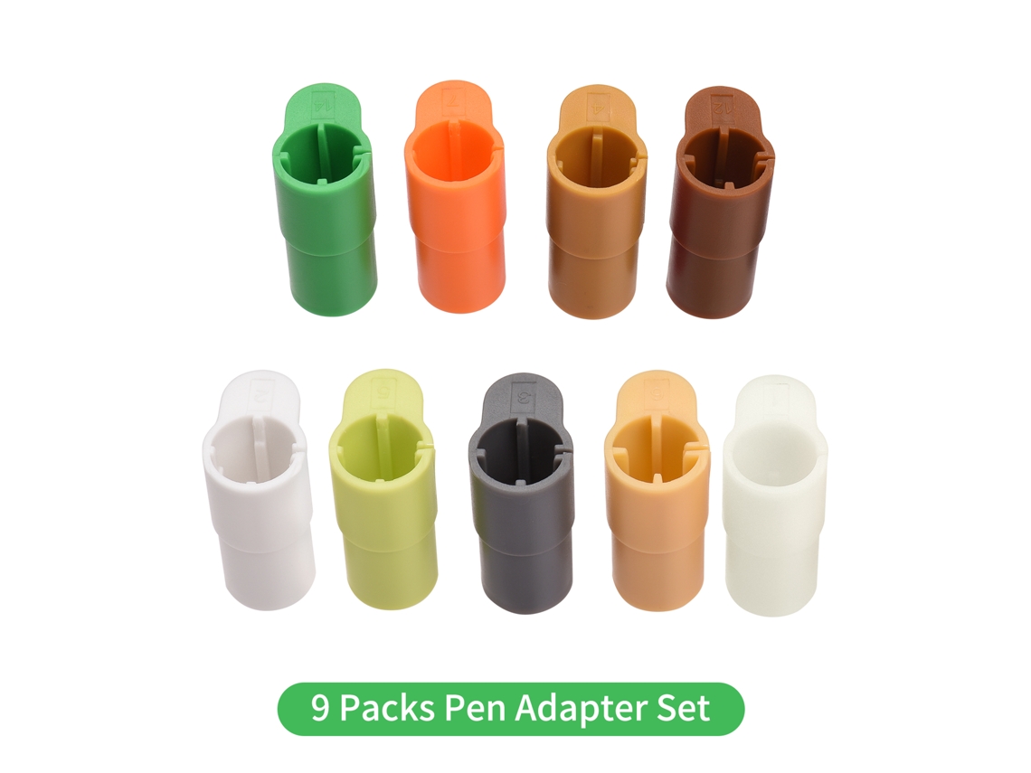 Paquetes De 9 Adaptadores Para Bolígrafos Sharpie/bic/crayola Compatibles Con Explore Air 3/air 2/air/maker/maker 3