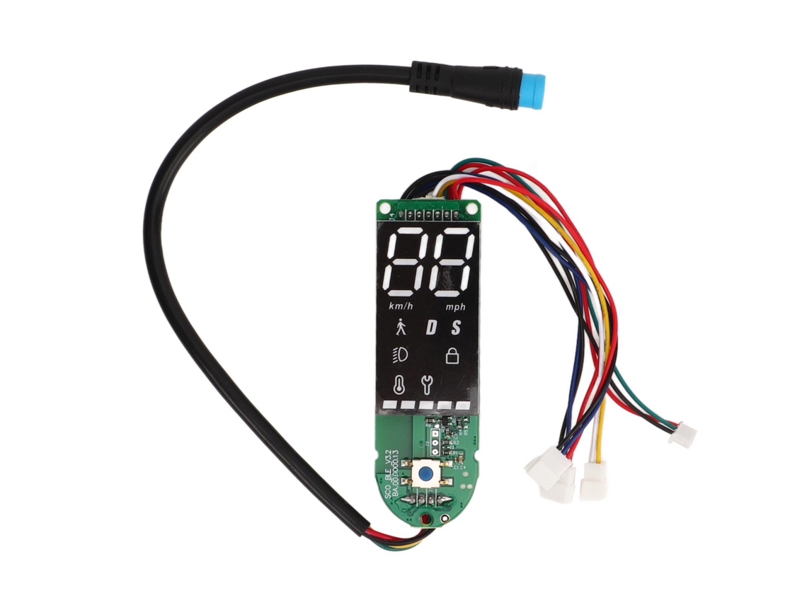 Placa De Circuito Para Reemplazo De Panel De Patinete Eléctrico Pro 2 Impermeable 4 Cables Doble Freno