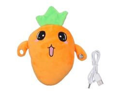Bjww-brinquedo De Pelúcia Piano Com Ritmo Musical, Boneco Interativo De Cenoura Para Crianças Com Indução Elétrica