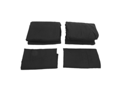 Juego De Ropa De Cama Tamaño King De Fibra Sintética, Sencillo, Suave Y Cómodo, Para Hoteles Y Hogares.