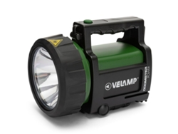 Foco de mano LED recargable Velamp Doomster Power 5 W 350 Lm Negro