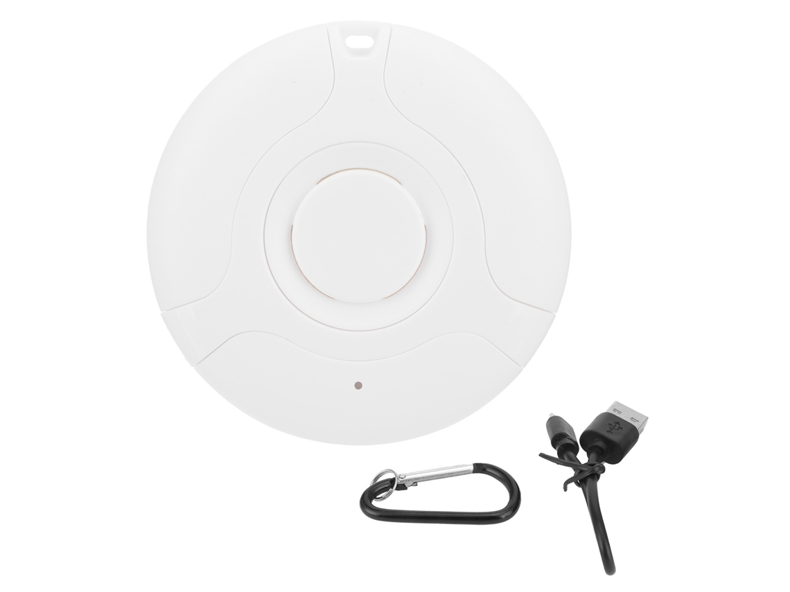 Exterminador ultrasónico USB de mosquitos, repelente para exteriores, blanco