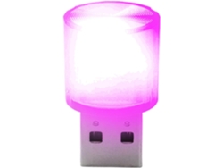 Luz De Ambiente Interior, Lámpara Led Usb Para Coche, Antideslizante, Compacta Iluminación Interior Automotriz Para Camión, Rv
