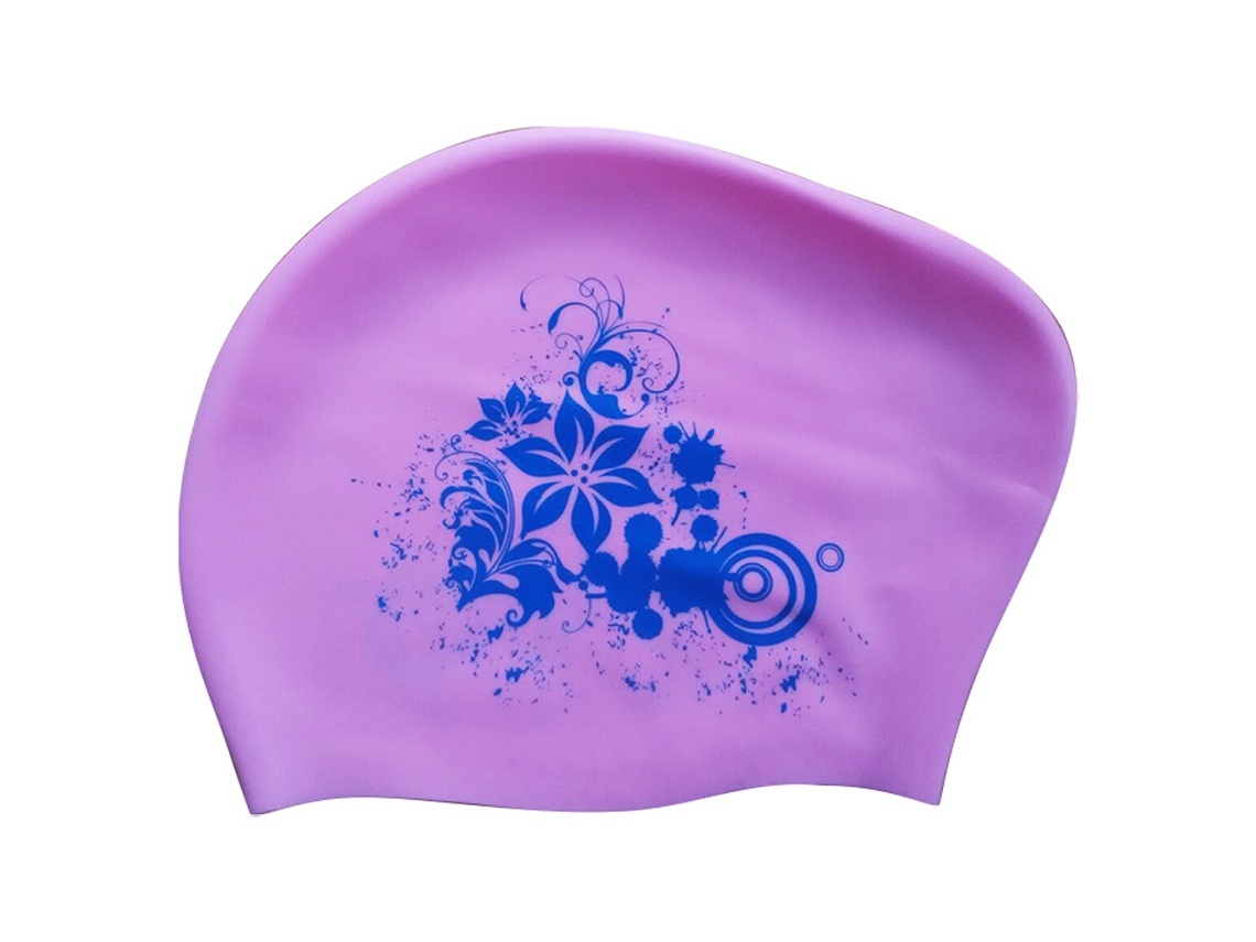 Gorro de baño elástico y cómodo para cabello largo