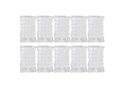 Bolsas Desechables De Pe Autosellantes A Prueba De Fugas Para Cubitos De Hielo Para Refrigerador - Paquete De 10 Unidades Para Verano