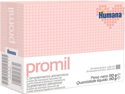 Promil Suplemento. Carteiras Polvo Oral 20x5.5gr