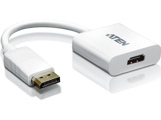 Cable HDMIATEN (HDMI - HDMI - Blanco)