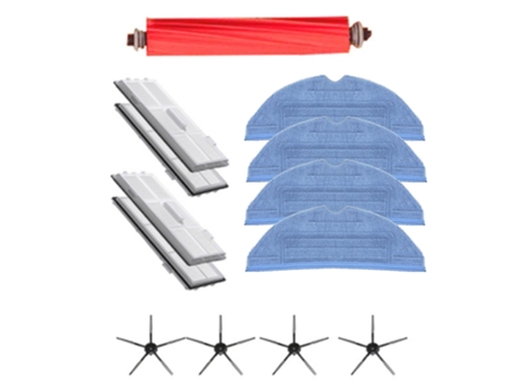 Cepillo principal, filtro Hepa, paño de fregado, Cepillo Lateral para Xiaomi Roborock T7S T7Plus T7Splus S7, repuestos de paño de fregado