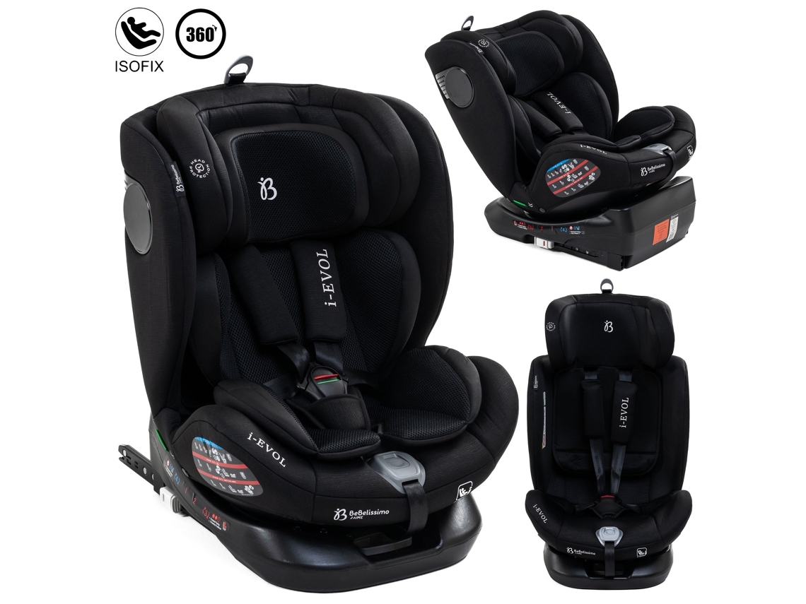 Silla de Auto 360° Rotativa Isofix (Grupo 0+/1/2/3) - BEBELISSIMO i-EVOL - 40-150cm