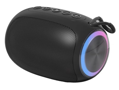 Altavoz Bluetooth Portatil de Madera 4.2 Ds-Q1B Amarillo TURMIN