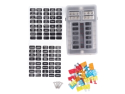 2026-caja De Fusibles De 12 Vías Con Indicador Led Resistente Al Agua Dc12‑32v Para Coche Y Barco 12v 24v