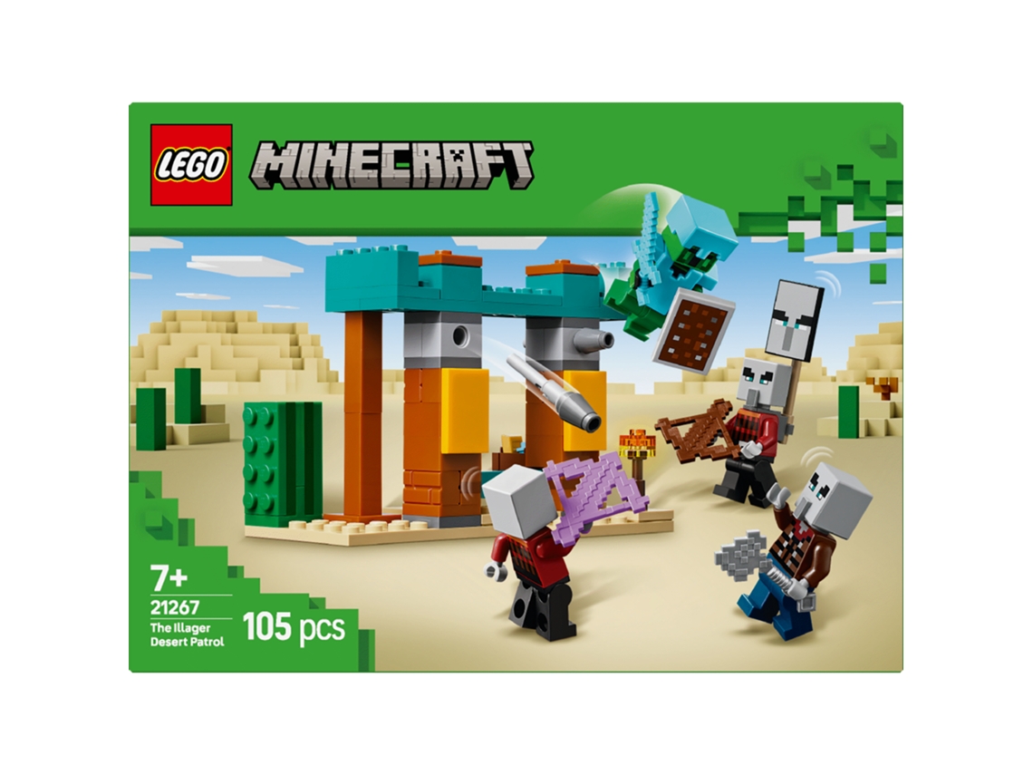 A Patrulha do Deserto Illager - 21267 LEGO-MINECRAFT 