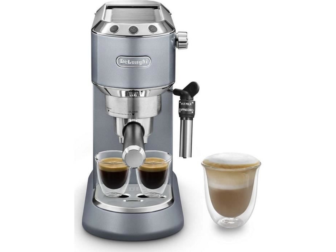 DELONGHI Dedica Arte Ec785Ae Cafetera Espresso Azul Metálico