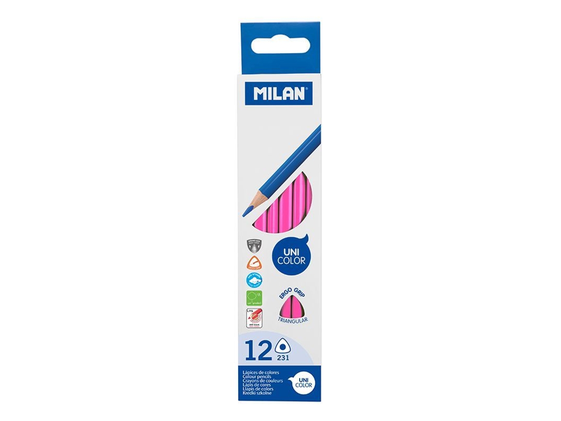 Lápiz Triangular Rosa de MILAN