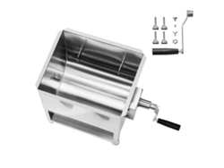 Amasadora De Carne Manual De Succebuy 60l Para Carne Picada Y Procesamiento