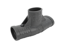 Conector en T ovalado de plástico para piscina, accesorio de repuesto P07082