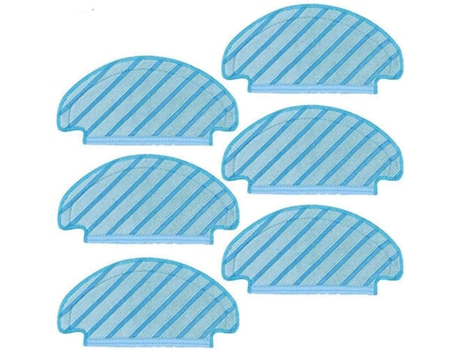 Pack de 6 Paños para Fregona Ecovacs Deebot T8/T8/T8 Aivi/T8 Max/T9 INF