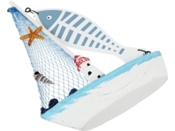 Modelo De Velero Creativo De Estilo Mediterráneo Para Decoración De Interiores.