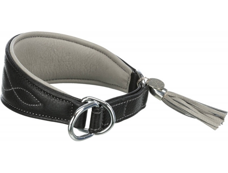 Collar Isabelino para Perros TRIXIE Active Comfort (Negro - Poliéster - 33-42 cm x 6 mm)