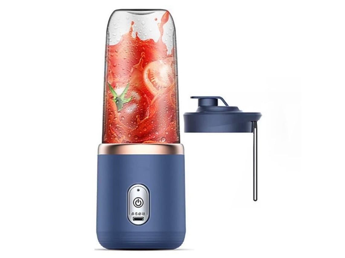 Minilicuadora portátil, recargable por USB, capacidad de 300 ml, resistente a altas temperaturas y caídas. Stelasplen