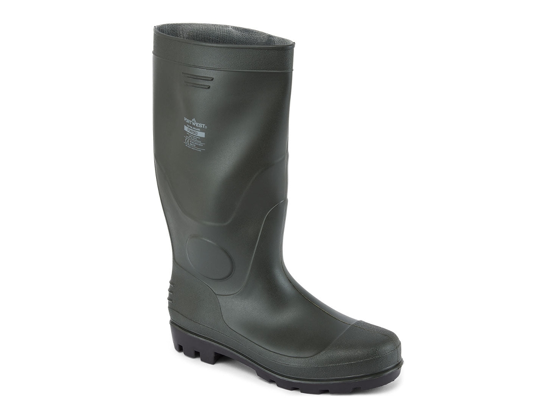 Bota Wellington Pvc 04 - Resistente Y Versátil Para El Trabajo Verde / 43