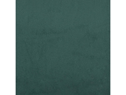 Juego De Sofás Con Cojines 3 Piezas Terciopelo Verde Oscuro